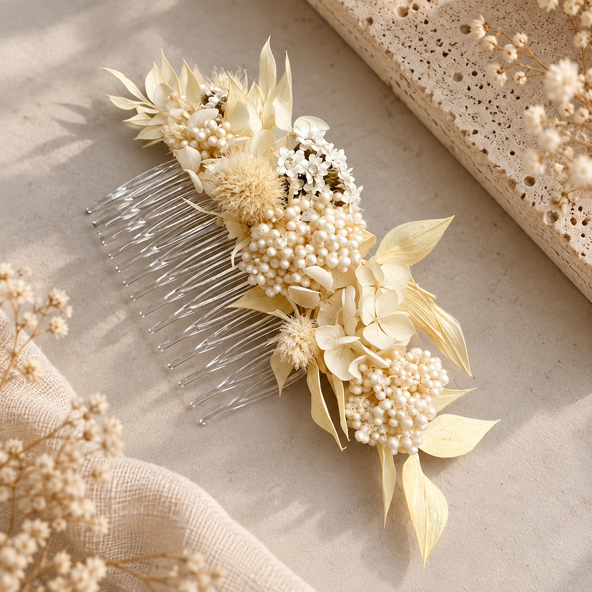 The Ivory Hair Comb