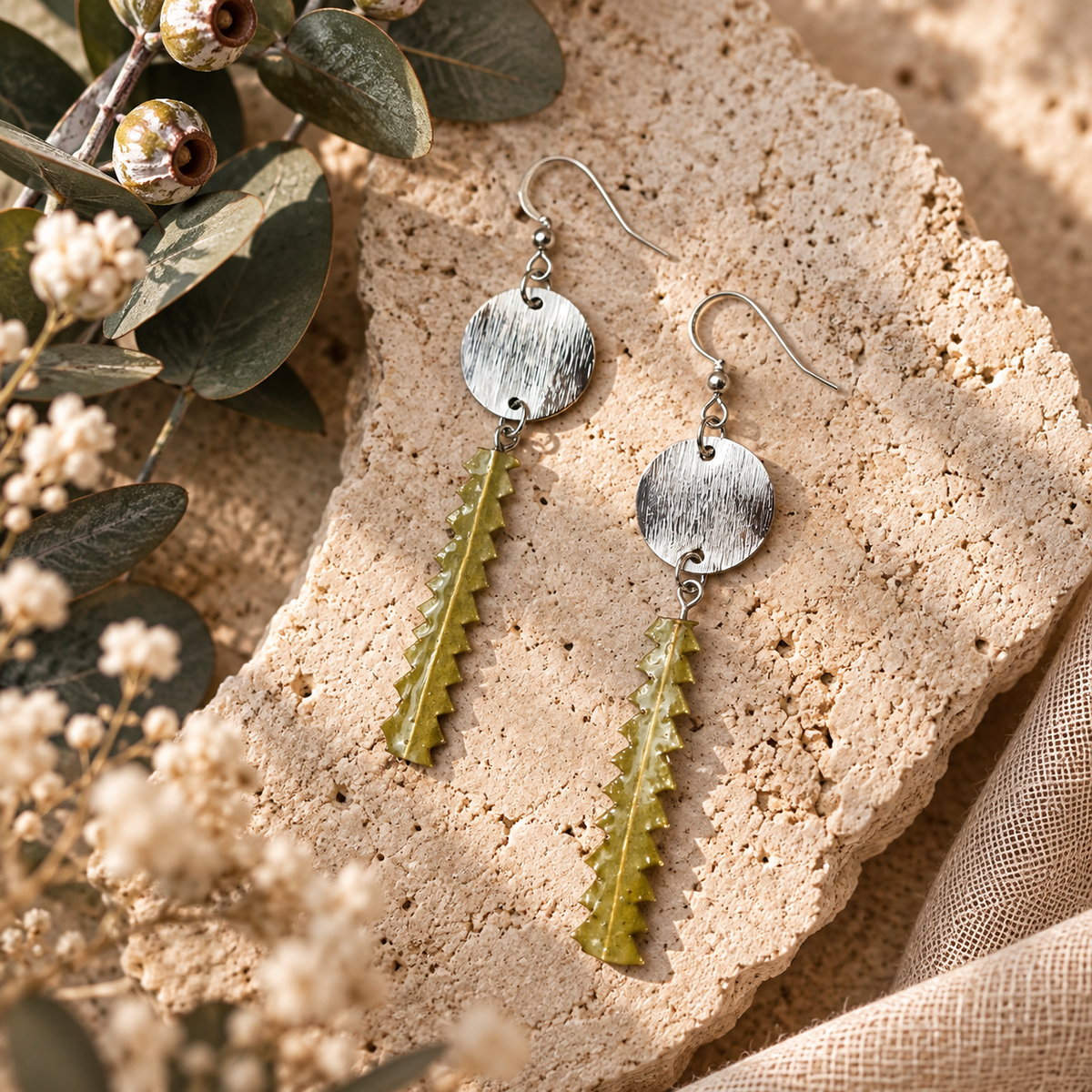 The Banksia Earrings