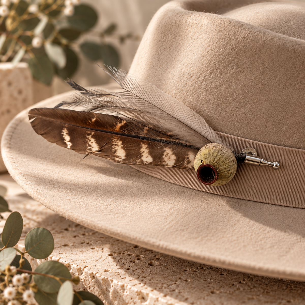 The Wanderer Hat Pin